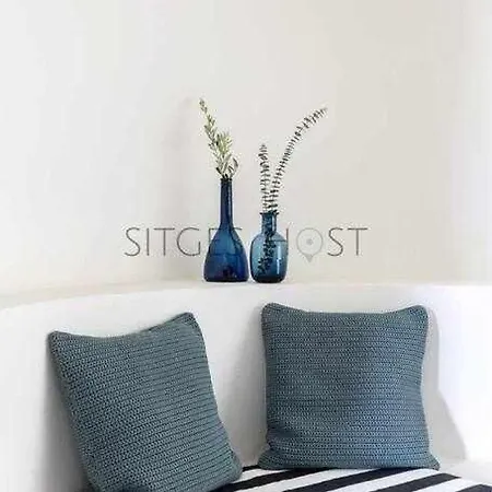 Blue Acogedor Y Sencillo Junto Al Mar * Сиджес